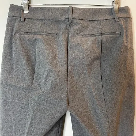 J.Crew Factory Slim Fit Full Length Trouser Pant Office CB286 Heathered Grey 10 - Picture 8 of 14